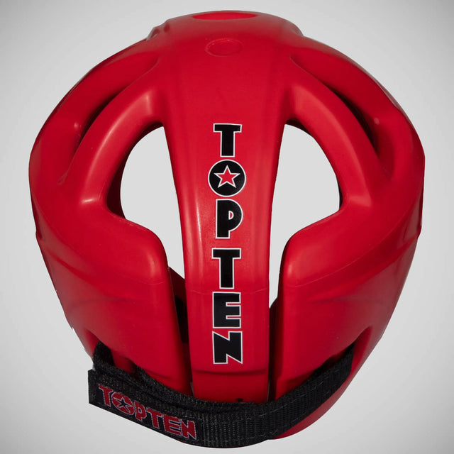 Top Ten Avantgarde Head Guard Red