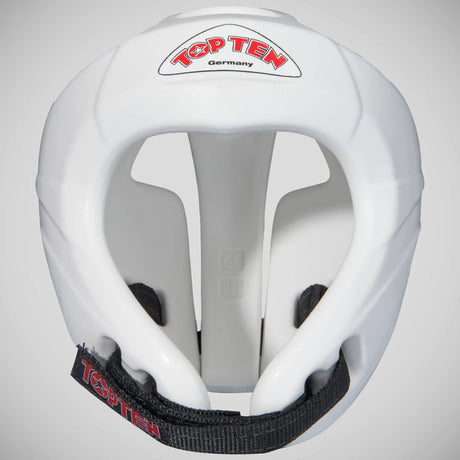 Top Ten Avantgarde Head Guard White