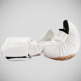 Top Ten Contender MMA Sparring Gloves White/Gold