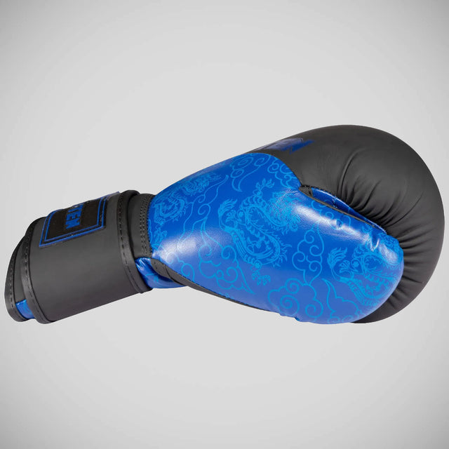 Top Ten Dragon Boxing Gloves Black/Blue
