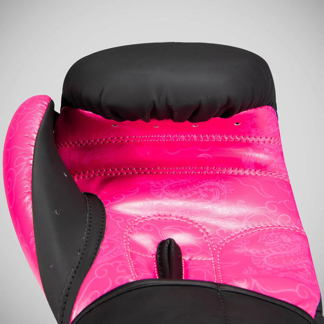 Top Ten Dragon Boxing Gloves Black/Pink