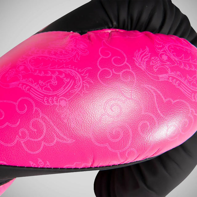 Top Ten Dragon Boxing Gloves Black/Pink