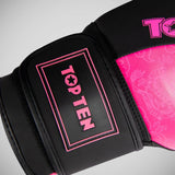 Top Ten Drachenboxhandschuhe schwarz/rosa
