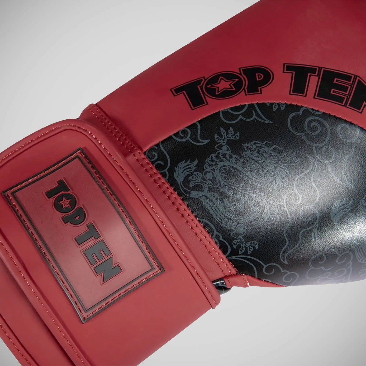 Top Ten Drachenboxhandschuhe rot/schwarz