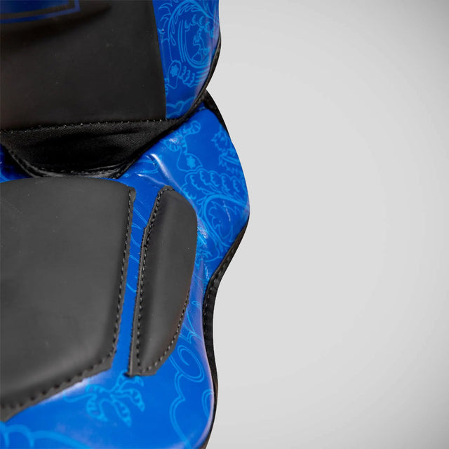 Top Ten Dragon Shin and Instep Guard Black/Blue