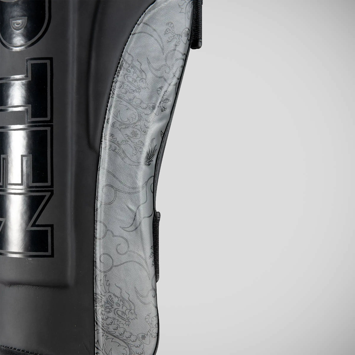 Top Ten Drachenschienbein und Intellschutz schwarz/grau