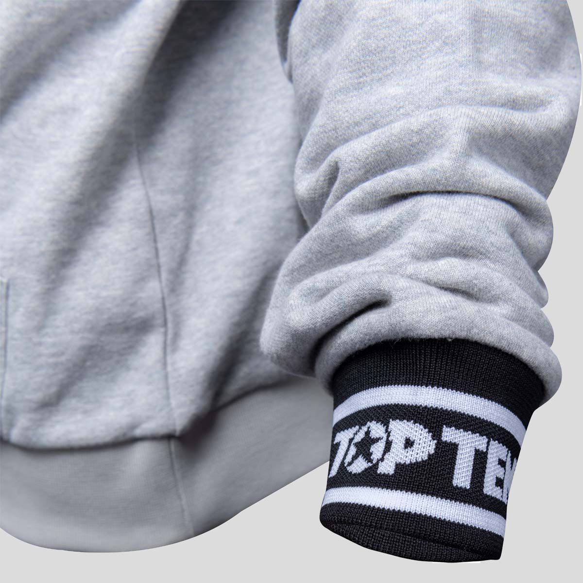 Top Ten Fight Club Hoodie Grey