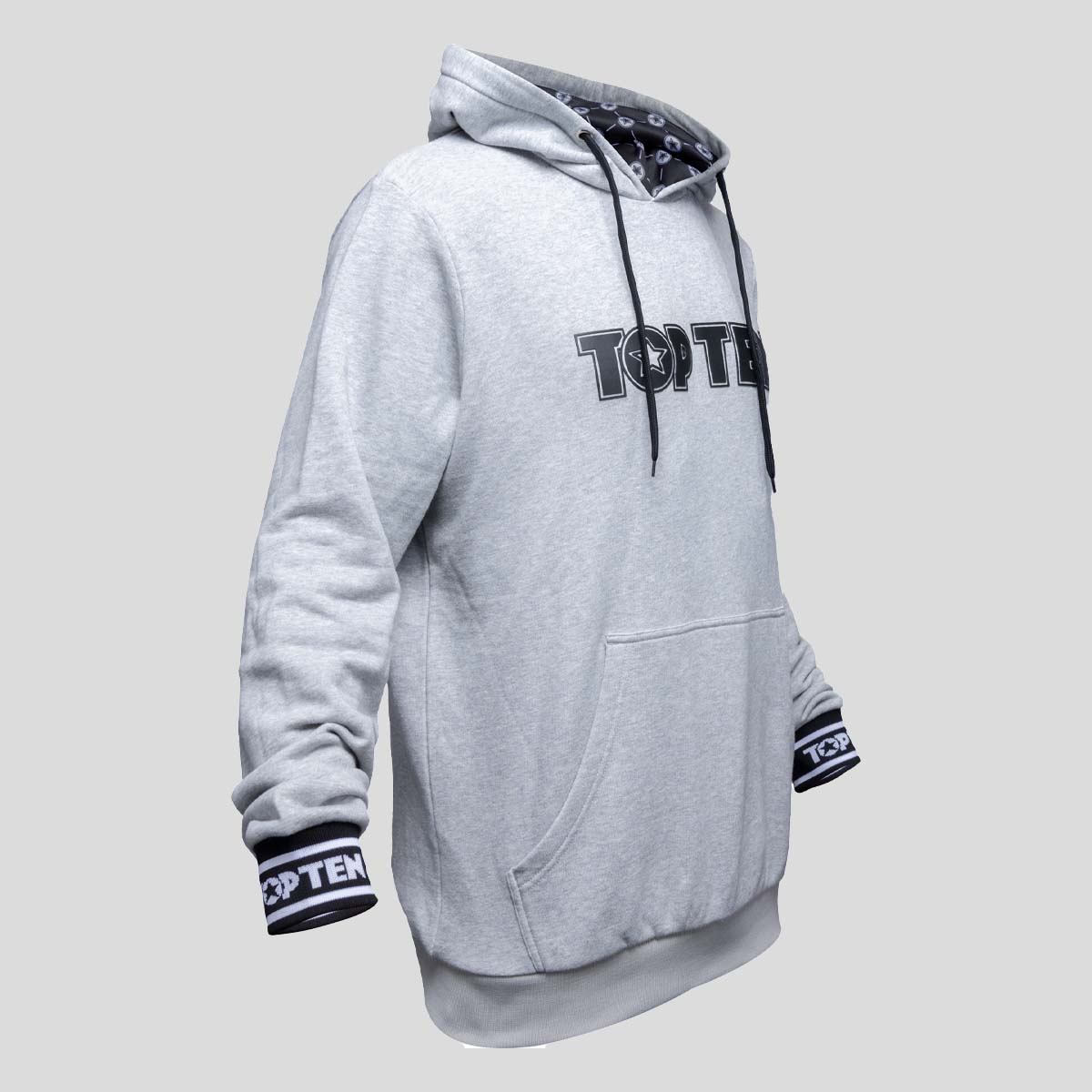 Top Ten Fight Club Hoodie Grey