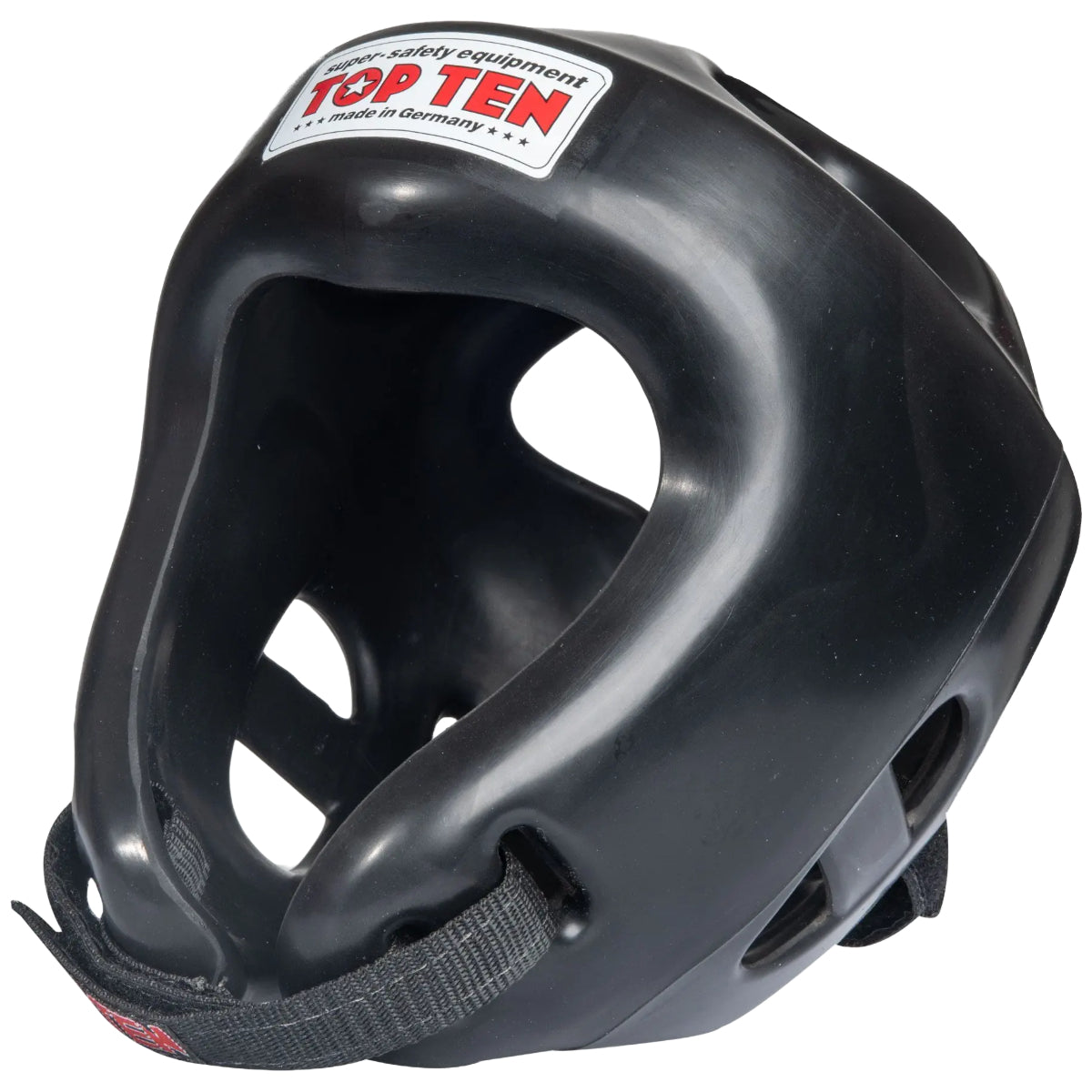 Top Ten Fight Head Guard Black from Made4Fighters