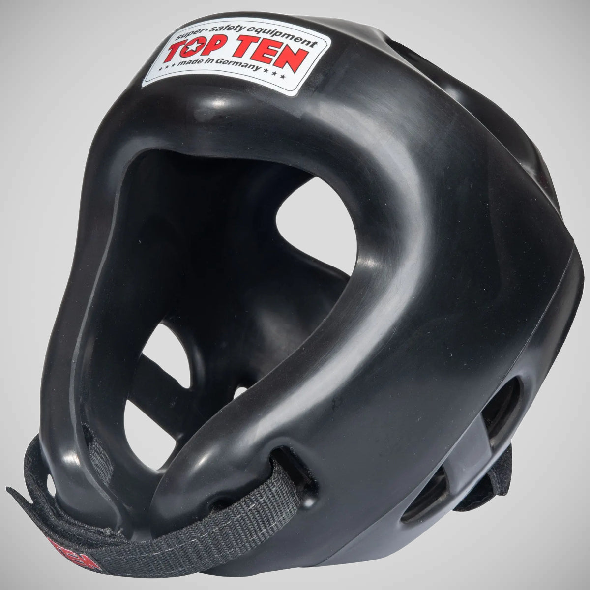 Top Ten Fight Head Guard Black