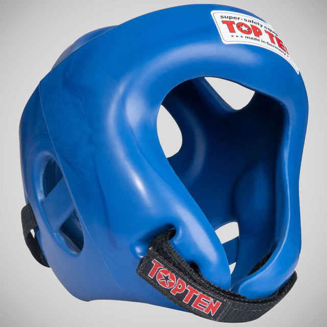 Top Ten Fight Head Guard Blue