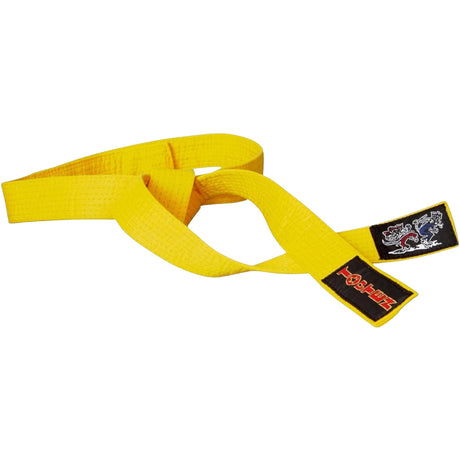 Topp ti kampkatter Budo Karate Belt Yellow