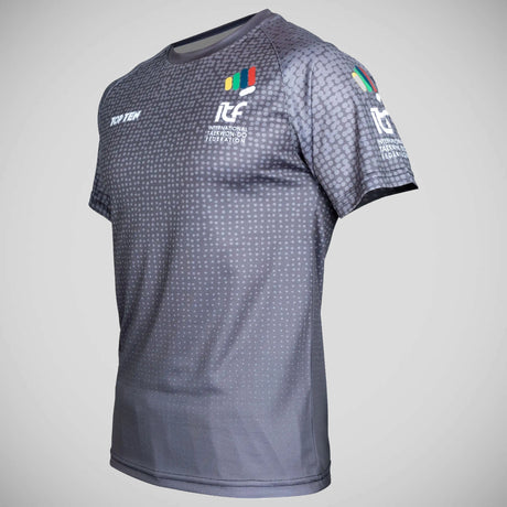 Top Ten आईटीएफ स्पॉट टी-शर्ट ब्लैक