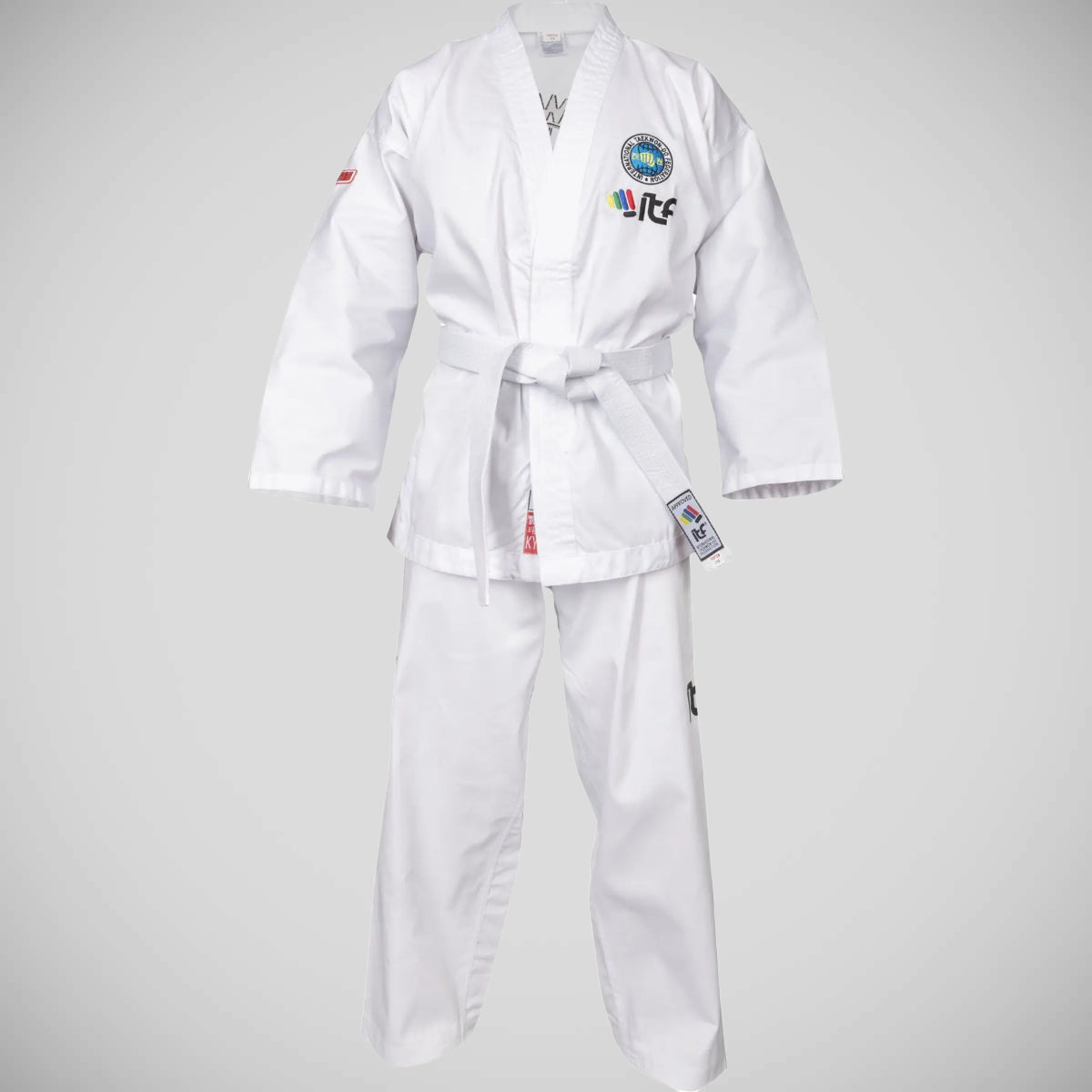 Top Ten ITF Student Uniform z kurtką Slip Jacket w kolorze białym