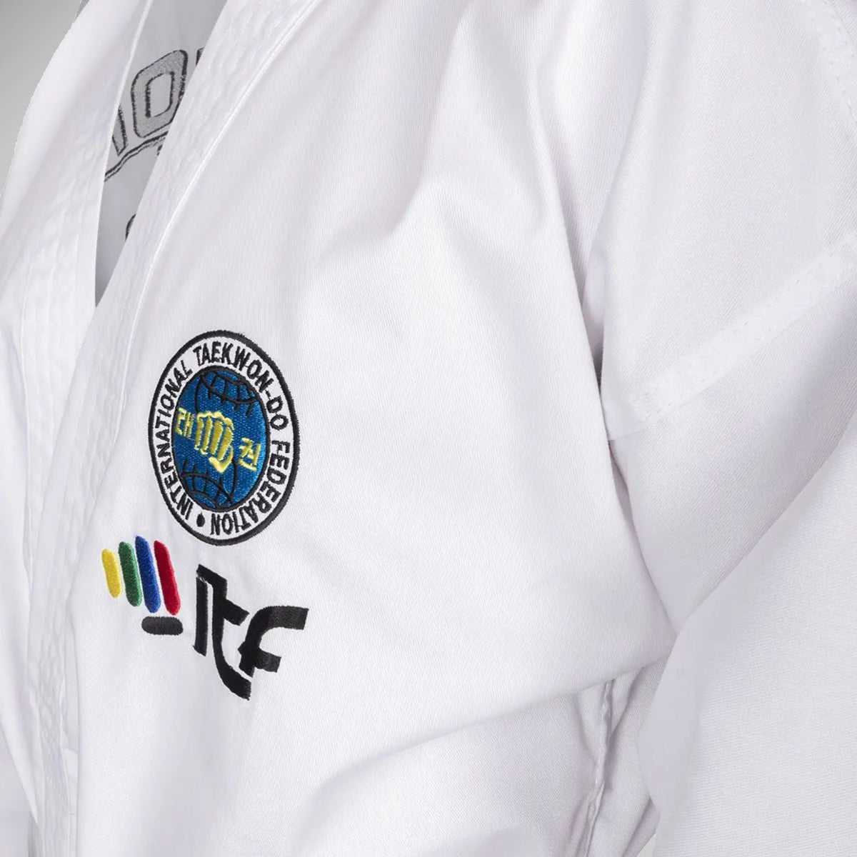 Top Ten ITF Student Uniform z kurtką Slip Jacket w kolorze białym