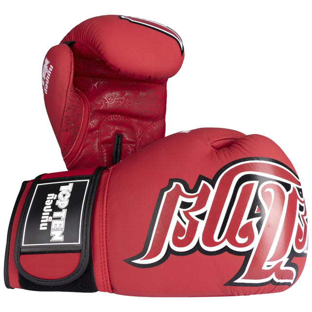 Top Ten Nong Han Boxing Gloves Red