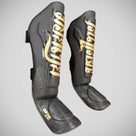 Top Ten Nong Han Shin Instep Guards Black/Gold