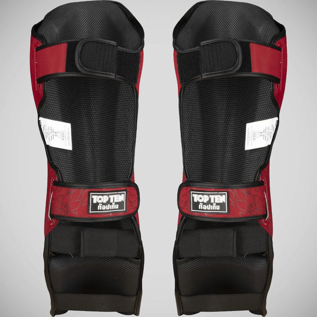 Top Ten Nong Han Shin Instep Guards Red