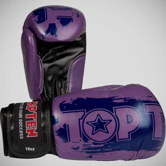 Top Ten Power Ink Boxing Gloves Purple