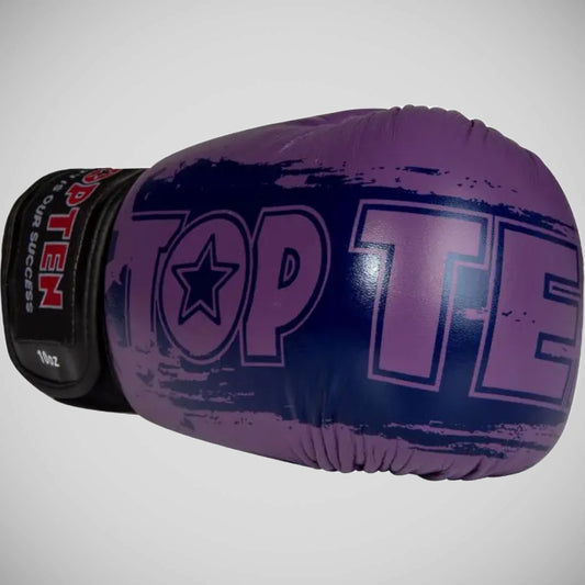 Top Ten Power Ink Boxing Gloves Purple