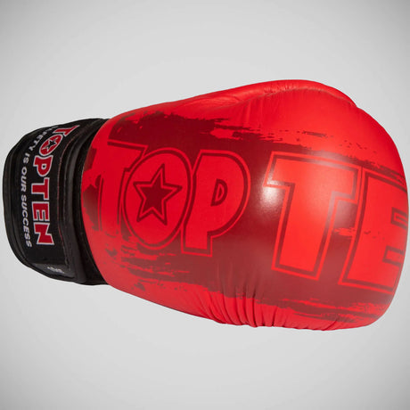 Top Ten Power -Tinten -Boxhandschuhe rot