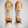 Top Ten Power -Tinte Golden Stern Shin/Intp Guards Weiß/Gold