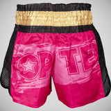 Top Ten Power Ink Kickboxing Shorts Pink/Gold