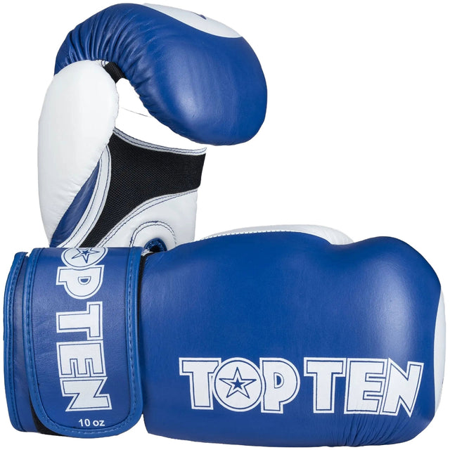 Top Ten Star XLP WAKO Boxing Gloves Blue