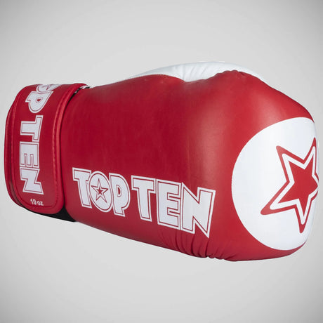 Top Ten Star XLP WAKO Boxing Gloves Red