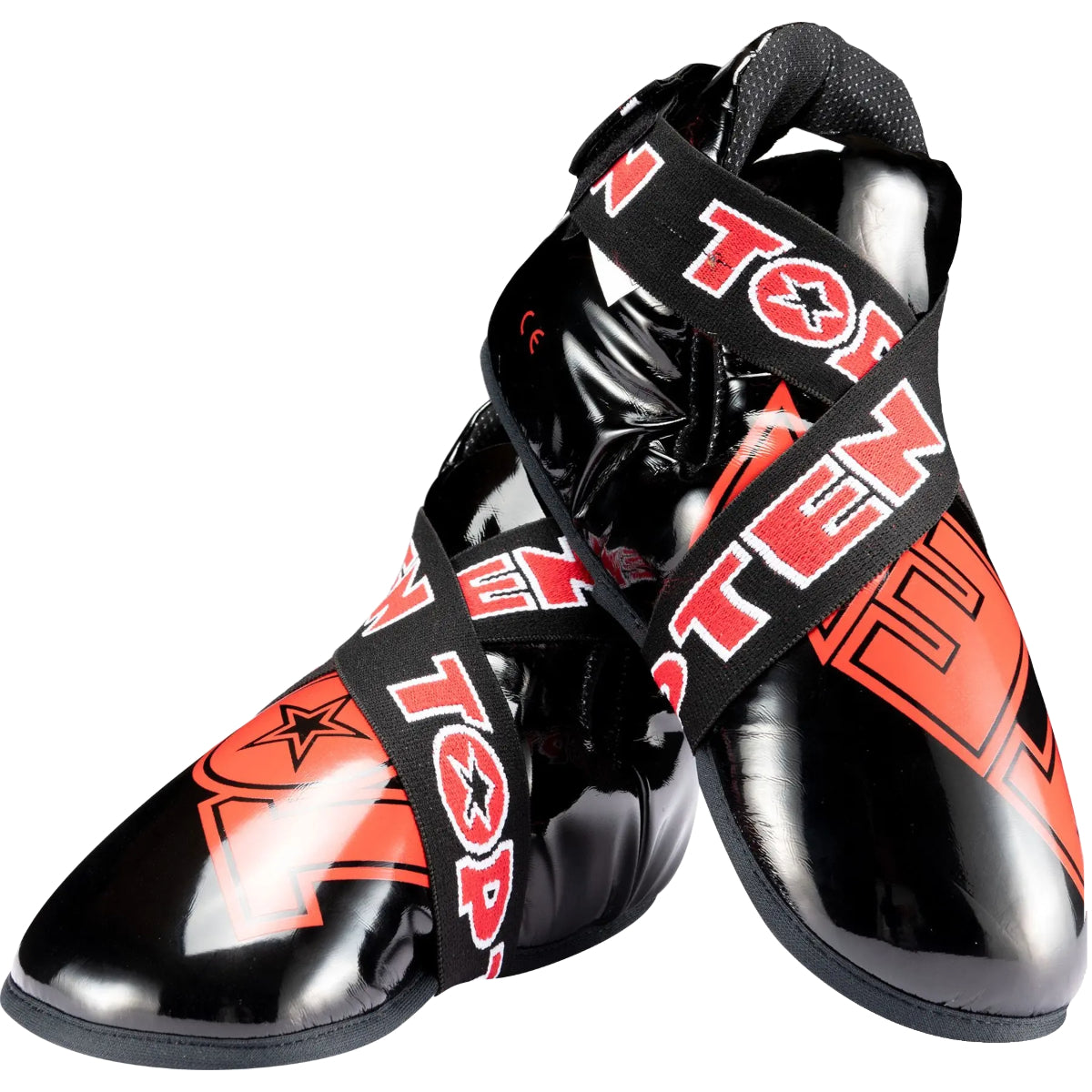 Top Ten Superlight Glossy Kicks Black/Red