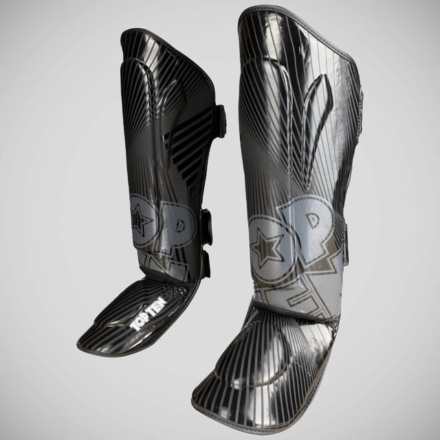 Top Ten Vectory Shin and Instep Guards Black