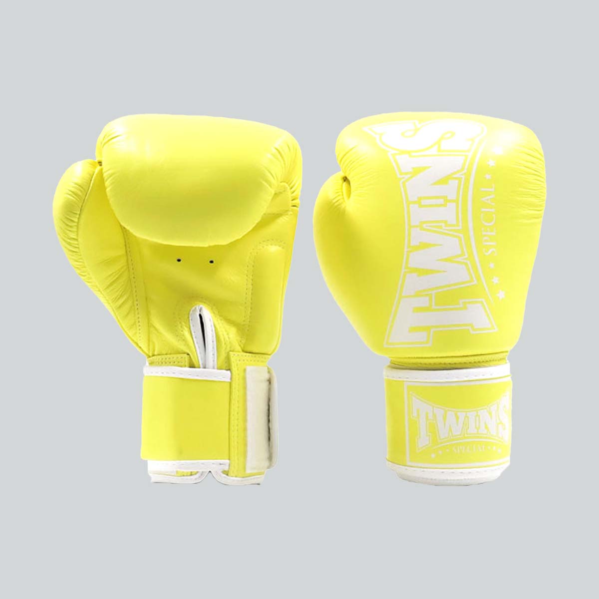Twins BGVL4P Pastel Boxing Gloves Lemon from Made4Fighters