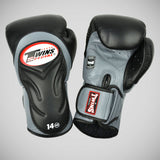 Twins BGVL6 Deluxe Sparring -Handschuhe schwarz/grau