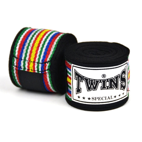 Twins CH2 Premium Cotton Hand Wraps Black