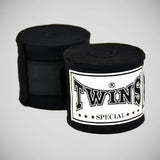 Twins CH5 Premium Elastic 5m Hand Wraps Black