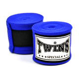 Twins CH5 Premium Elastic 5m Hand Wraps Blue