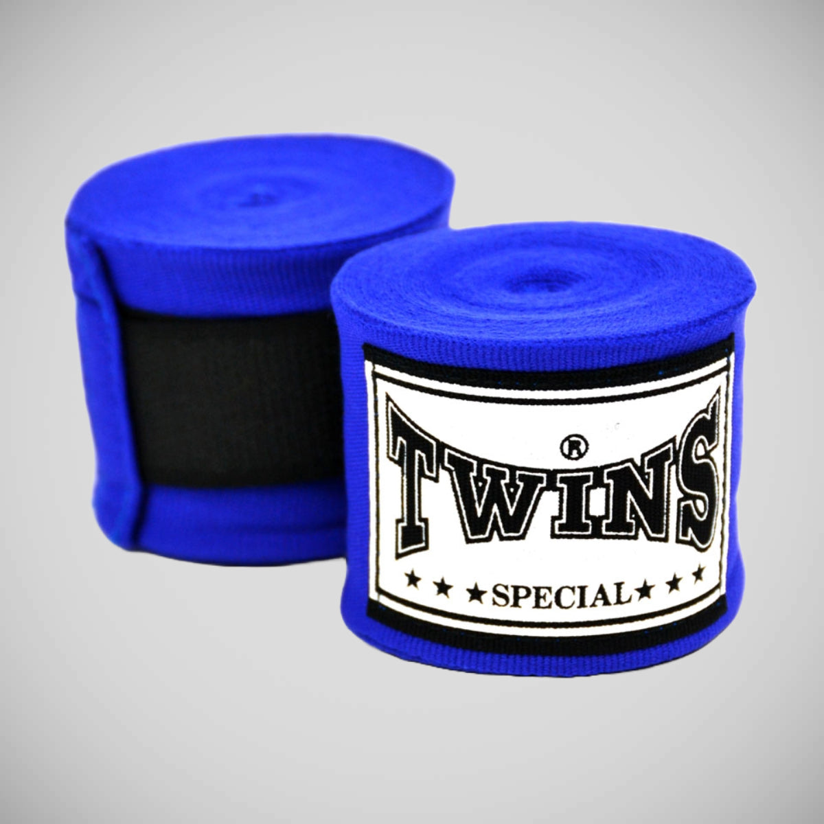 Twins CH5 Premium Elastic 5m Hand Wraps Blue från Made4Fighters