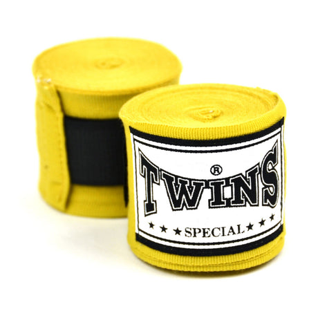 Twins CH5 Premium Elastic 5m Hand Wraps Gold