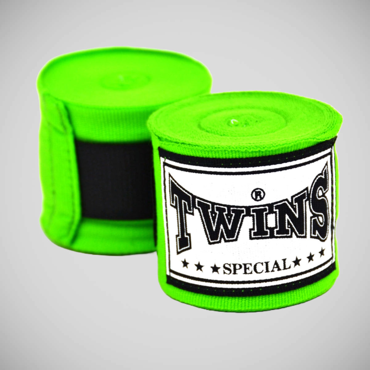 Twins CH5 Premium Elastic 5m Hand Wraps Green