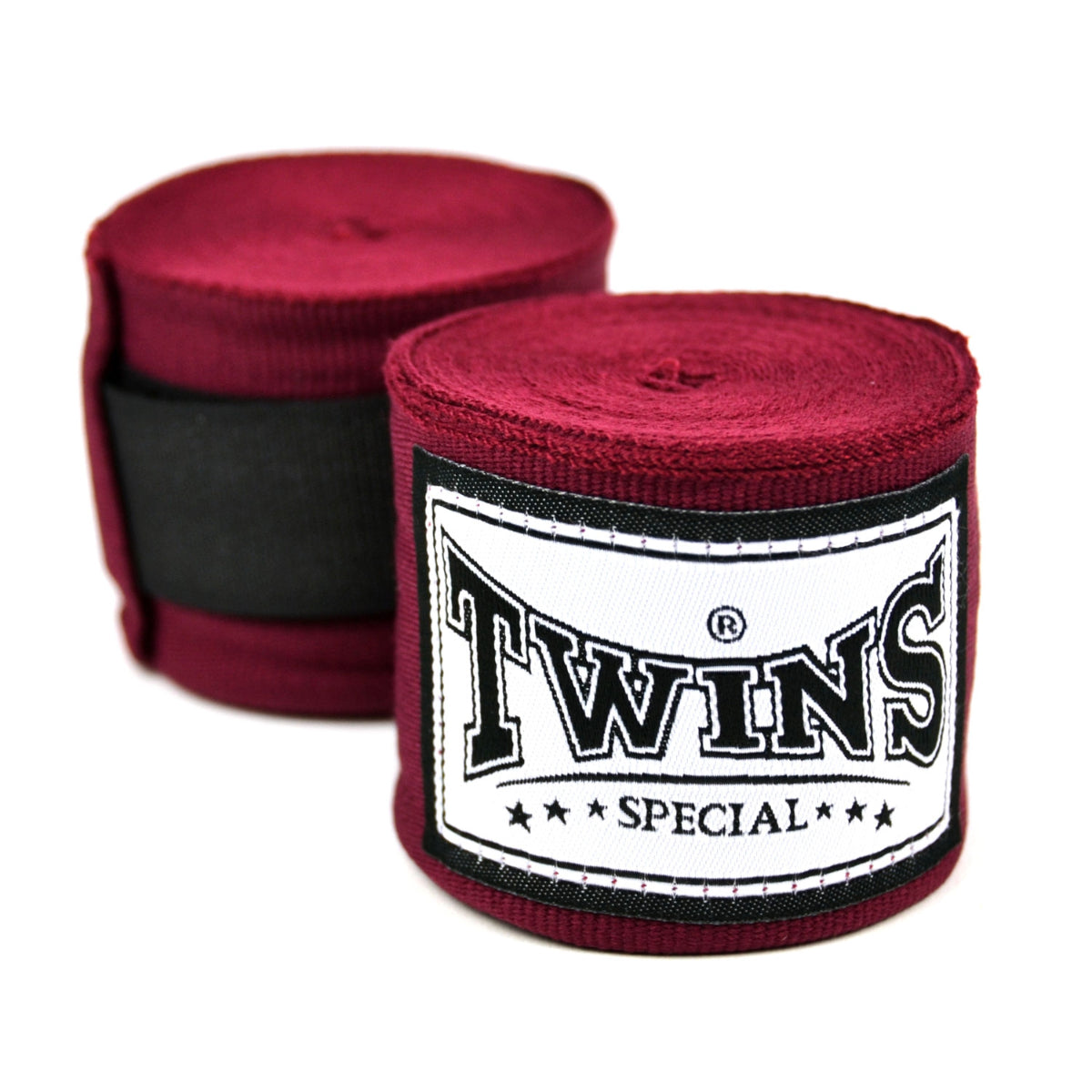 Twins CH5 Premium Elastic 5m Hand Wraps Maroon