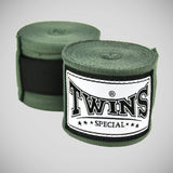 Twins CH5 Premium Elastic 5m Hand Wraps Olive