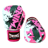 Twins FBGVL3-61 사탕 복싱 장갑 흰색/분홍색