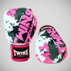 Twins FBGVL3-61 Candy Boxing Gloves White/Pink