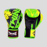 Twins FBGVL4-61 Candy Boxing Gloves Black/Green