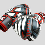 Twins FBGVL4-55 Demon Boxing Gloves Grey/Red