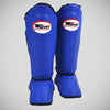 Twins SGS10 Double Padded Shin Pads Blue/Black