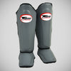 Twins SGS10 Double Padded Shin Pads Grey/Black