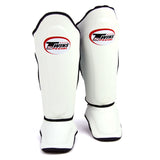 Twins SGS10 Double Padded Shin Pads White/Black