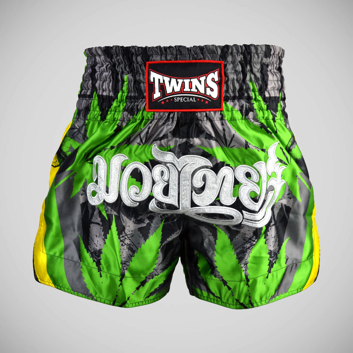 Twins TBS54 gräs Muay Thai Shorts Green