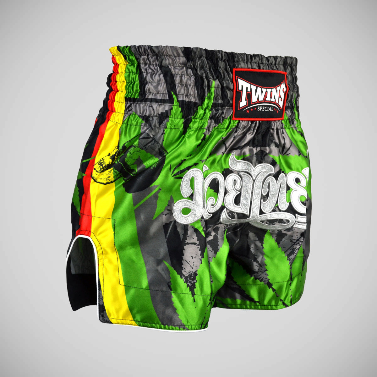 Twins TBS54 gräs Muay Thai Shorts Green
